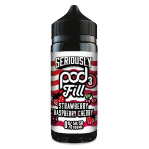 Seriously Pod Fill 3 - Strawberry Raspberry Cherry - 120ml