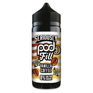 Seriously Pod Fill 3 - Vanilla Coffee - 120ml