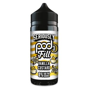 Seriously Pod Fill 3 - Vanilla Custard - 120ml